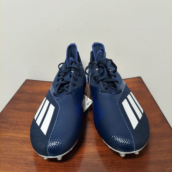 Adidas Adizero Scorch Football Cleats Men’s Size 12 Navy Blue White FX4250